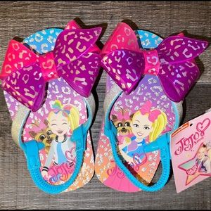 💞 New Toddler Size 5-6 JoJo Siwa Flip Flop Sandals